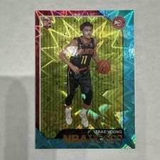 2018 Panini Hoops Trae Young #250 card