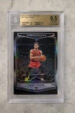 2018 Panini Obsidian Trae Young #73 card
