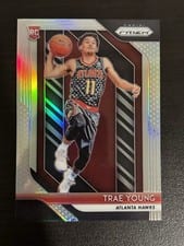 Trae Young 2018 Panini Prizm #78 Silver Prizm