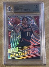 2018 Panini Revolution Rookie Trae Young Galactic #3 card