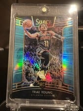 2018 Panini Select Trae Young #45 card