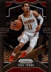 2019-20 Panini Prizm Base Set Trae Young #31 card