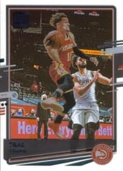 2020-21 Clearly Donruss Base Set Trae Young #15 card