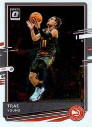2020-21 Donruss Optic Base Set Trae Young #2 card
