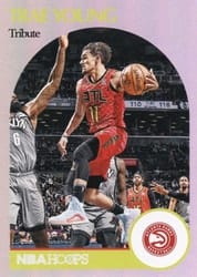2020-21 Hoops Base Set Trae Young #258 card