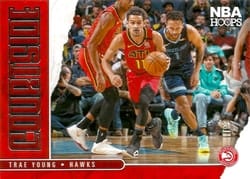 2020-21 Hoops Courtside Trae Young #11 card