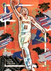 2020-21 Panini Court Kings Base Set Trae Young #46 card