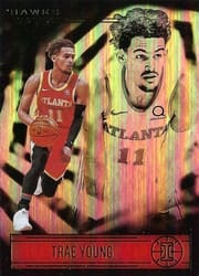 2020-21 Panini Illusions Base Set Trae Young #10 card