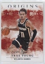 2020-21 Panini Origins Base Set Trae Young #55 card