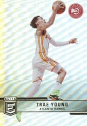 2021-22 Donruss Elite Base Set Trae Young #125 card