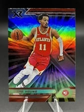 2021-22 Panini Chronicles Base Set Trae Young #400 card