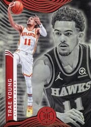 2021-22 Panini Illusions Base Set Trae Young #52 card