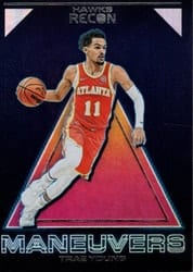 2021-22 Panini Recon Maneuvers Trae Young #11 card