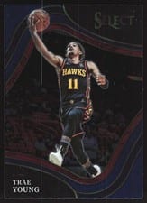2021 Panini Select Trae Young #215 card