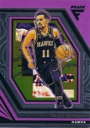 2022-23 Panini Flux Base Set Trae Young #80 card
