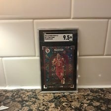 2022 Panini Prizm Draft Picks Stained Glass Trae Young #SG-TY card