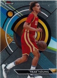 2023-24 Finest Base Set Trae Young #2 card