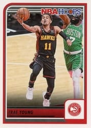 2023-24 Hoops Base Set Trae Young #117 card