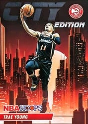 2023-24 Hoops City Edition Trae Young #20 card