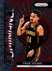 2023-24 Panini Prizm Dominance Trae Young #14 card