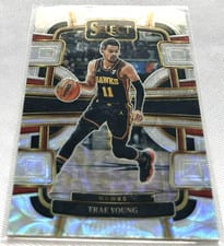 2023-24 Panini Select Base Set Trae Young #43 card