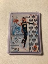 2024-25 Panini Court Kings Base Set Trae Young #36 card