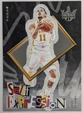 2024-25 Panini Court Kings Self Expression Trae Young #7 card