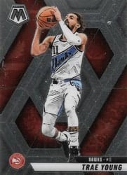 2024-25 Panini Mosaic Base Set Trae Young #110 card