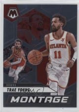2024-25 Panini Mosaic Montage Trae Young #22 card