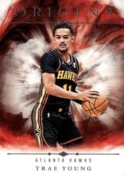 2024-25 Panini Origins Base Set Trae Young #36 card