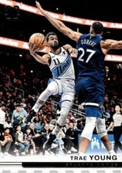 2024-25 Panini Photogenic Base Set Trae Young #73 card