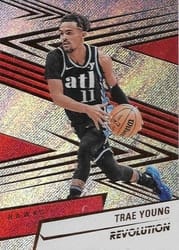 2024-25 Panini Revolution Base Set Trae Young #27 card