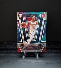 2024-25 Panini Totally Certified The Mighty Trae Young #21 card
