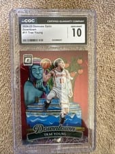 Trae Young 2025 Panini Donruss Optic Downtown #11