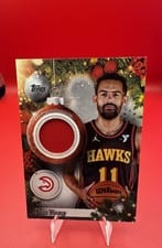 2025-26 Topps Holiday Player Relics Trae Young #PR-TY card
