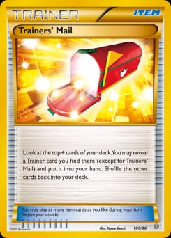 2015 Ancient Origins Trainers' Mail #100 card