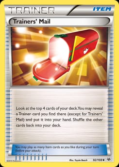 2015 Roaring Skies Trainers' Mail #92 card
