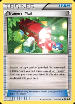 2015 Roaring Skies Trainers' Mail #92a card