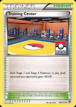 Furious Fists Training Center #102 card