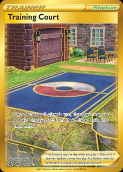 Fusion Strike Training Court #282 card
