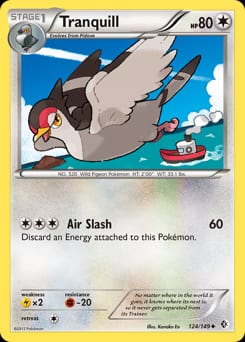 Boundaries Crossed Tranquill #124 card