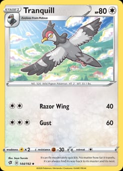 Rebel Clash Tranquill #144 card