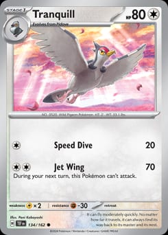 Temporal Forces Tranquill #134 card