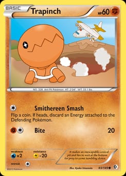 Boundaries Crossed Trapinch #83 card