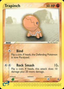 Dragon Trapinch #79 card