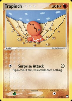 Power Keepers Trapinch #68 card
