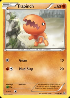 Primal Clash Trapinch #82 card