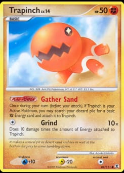 Rising Rivals Trapinch #84 card