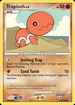 Secret Wonders Trapinch #115 card