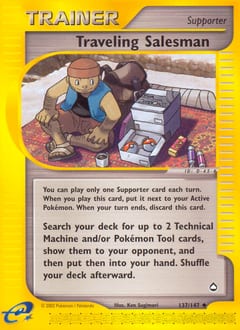 Aquapolis Traveling Salesman #137 card